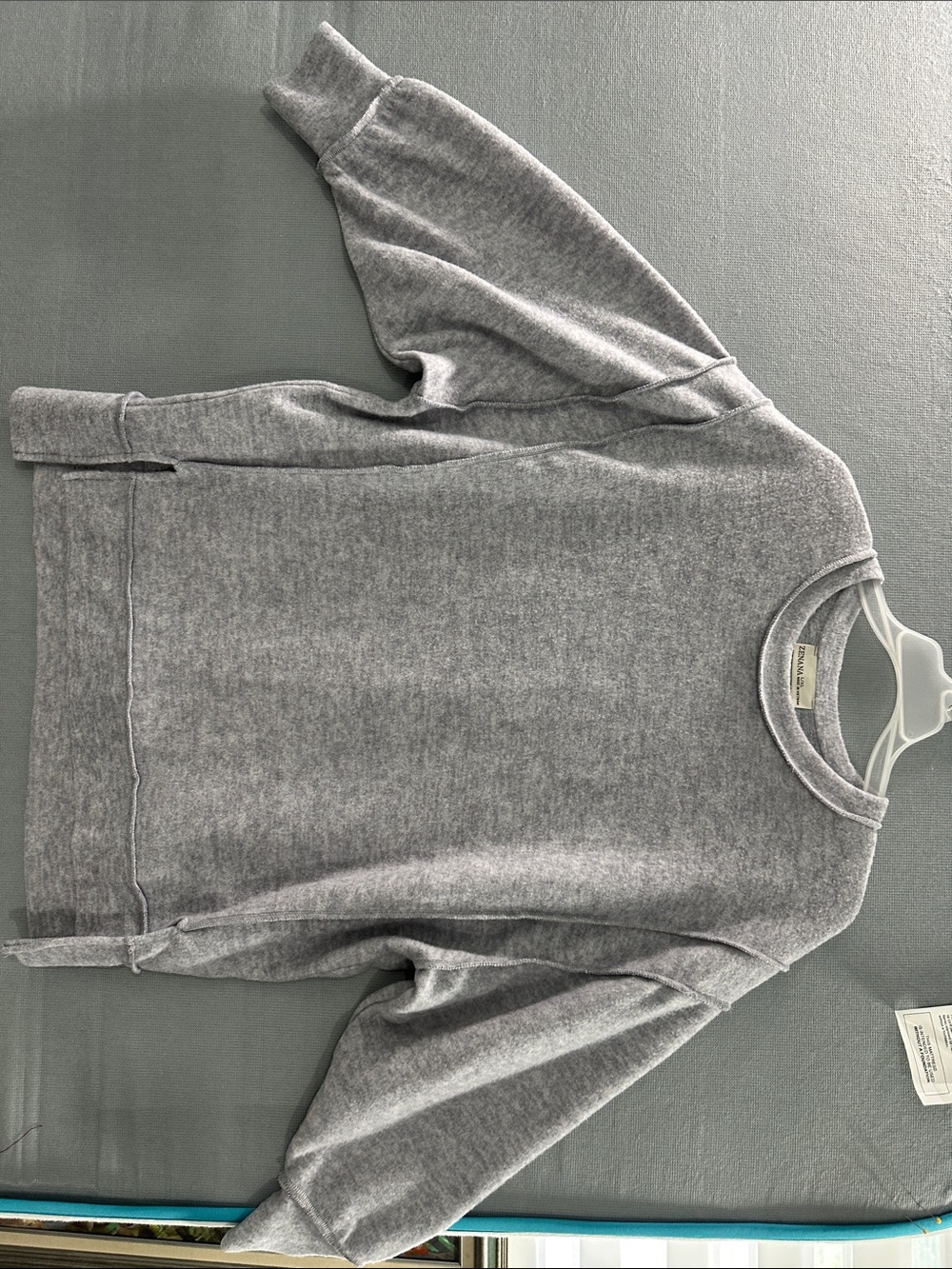 Zenana Outfitters Gray Crewneck Sweatshirt